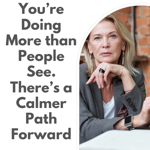 Exhausted Leader Sitting at Desk Experiencing cognitive overload, decision fatigue and rising expectations.